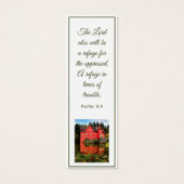 Een oud kleurrijk elegant Bijbelvers Mini Visitekaartjes (Voorkant)