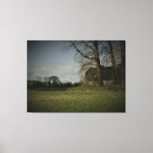 Een oud land canvas afdruk (Voorkant)