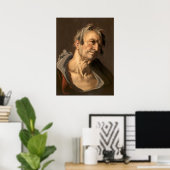 Een oud Man - Abraham Bloemaert Fine Art Poster (Thuiskantoor)