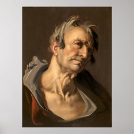 Een oud Man - Abraham Bloemaert Fine Art Poster