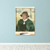 Een oud Man, Celeyran, 1882 Canvas Afdruk (Insitu (Houten vloer))