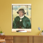 Een oud Man, Celeyran, 1882 Canvas Afdruk (Insitu (Woonkamer))