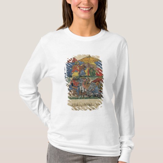 Een oud man en een jong man t-shirt (Voorkant)