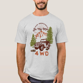 Een oud Man met een 4Wh-citaat van het Vreemde Adv T-shirt