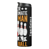 Een oud Man nooit onderschatten Thermosbeker (Geroteerd rechts)