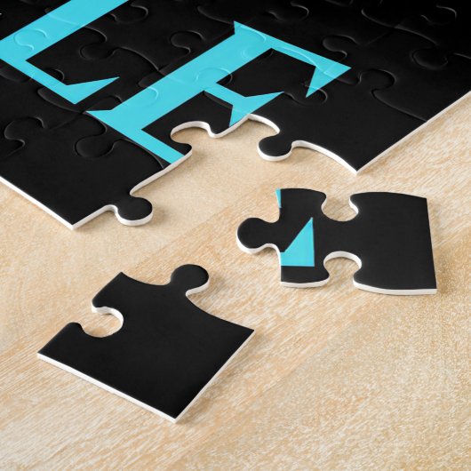 Een oud Man op een fiets Legpuzzel (Zijkant)