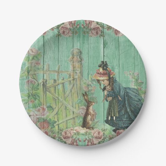 Een oud mooi afbeelding van het Bord van paaspapie (Voorkant)