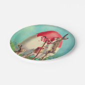 Een oud mooi afbeelding van Pasen Papieren Bordje (Gekanteld)