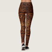 Een oud patroon 2 Vrouwen Leggings (Achterkant)