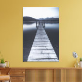Een oud pier-portret canvas afdruk (Insitu (Woonkamer))