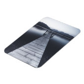 Een oud pier-portret magneet (Linkerzijde)