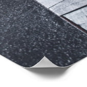 Een oud pier-portret poster (Hoek)