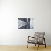 Een oud pier-portret wandkleed (In Situ (horizontaal))