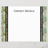 Een oud Poster Flyer (Achterkant)