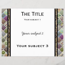 Een oud Poster Flyer