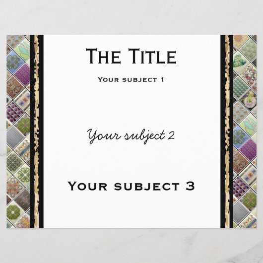 Een oud Poster Flyer (Voorkant)