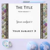 Een oud Poster Flyer (Enkel)