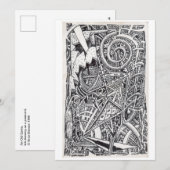 Een oud spel. Enkele kaart (Voorkant / Achterkant)