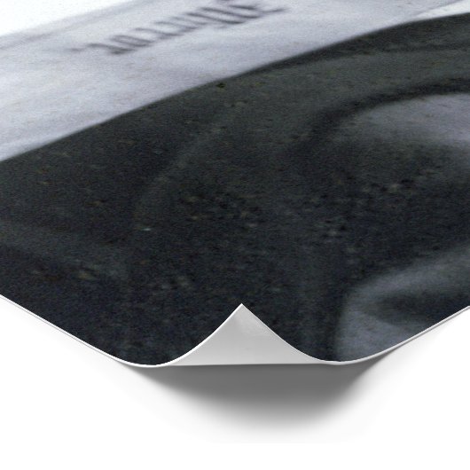 Een oud zout poster (Hoek)