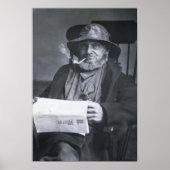 Een oud zout poster (Voorkant)