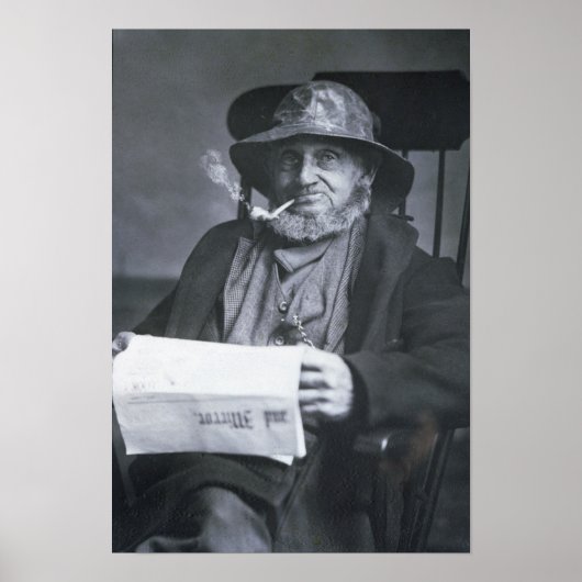 Een oud zout poster (Voorkant)