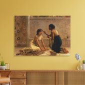 Een oude aangepaste canvas afdruk (Insitu (Woonkamer))