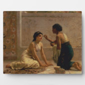 Een oude aangepaste fotoplaat (Voorkant)