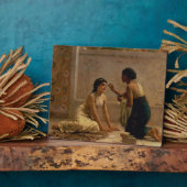 Een oude aangepaste fotoplaat (Zijkant)