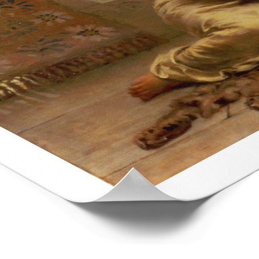 Een oude aangepaste poster (Hoek)