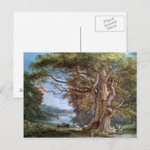 Een oude beukenboom, 1794 (olie op canvas) briefkaart (Voorkant / Achterkant)