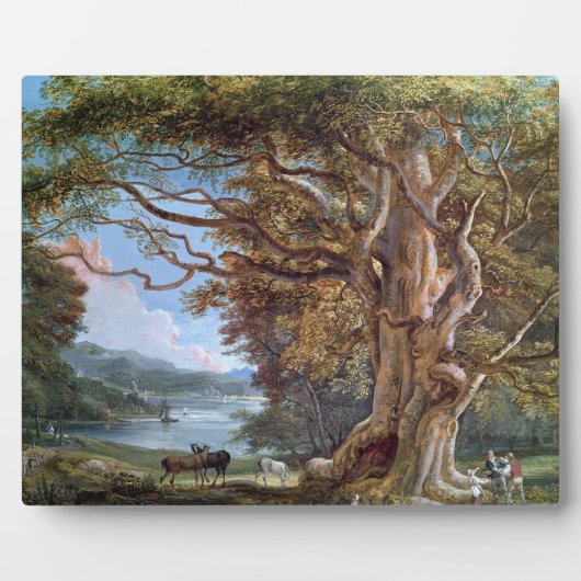 Een oude beukenboom, 1794 (olie op canvas) fotoplaat (Voorkant)