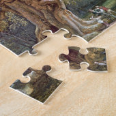 Een oude beukenboom, 1794 (olie op canvas) legpuzzel (Zijkant)