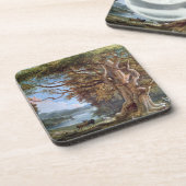 Een oude beukenboom, 1794 (olie op canvas) onderzetter (Linkerzijde)