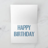 Een oude buzzard naar een ander Wenskaart Kaart (Binnen)