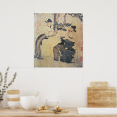 Een oude Chinese dichter Poster (Keuken)