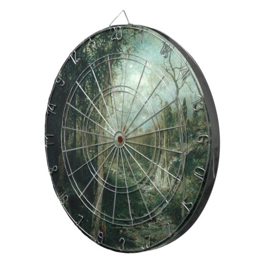Een oude Clearing (1881) - Dart Board Dartbord (Voorkant Rechts)