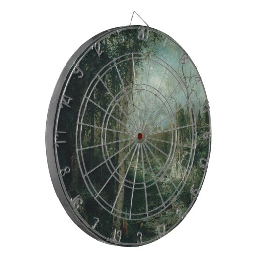 Een oude Clearing (1881) - Dart Board Dartbord (Voorkant Links)