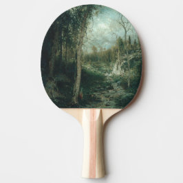 Een oude Clearing (1881) - Ping Pong Paddle Tafeltennisbatje