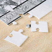 Een oude Egyptische tuin (graving) (foto) Legpuzzel (Zijkant)