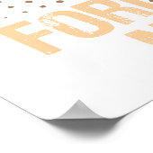 Een oude Ford Mustang 1989 Notchback Poster (Hoek)