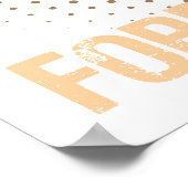 Een oude Ford Mustang 2007 Gt Poster (Hoek)