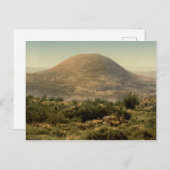 Een oude gekleurde foto van de Tik van de berg in  Briefkaart (Voorkant / Achterkant)