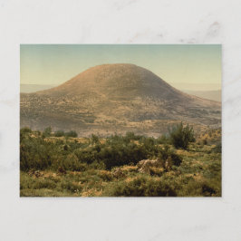 Een oude gekleurde foto van de Tik van de berg in  Briefkaart