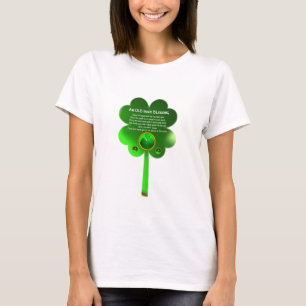 Een oude Ierse zegen Shamrock T-shirt