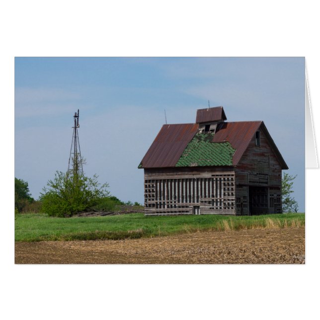Een oude Illinois schuur (Voorkant Horizontaal)