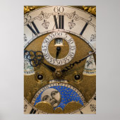 Een oude klok dicht, Duitsland Poster (Voorkant)