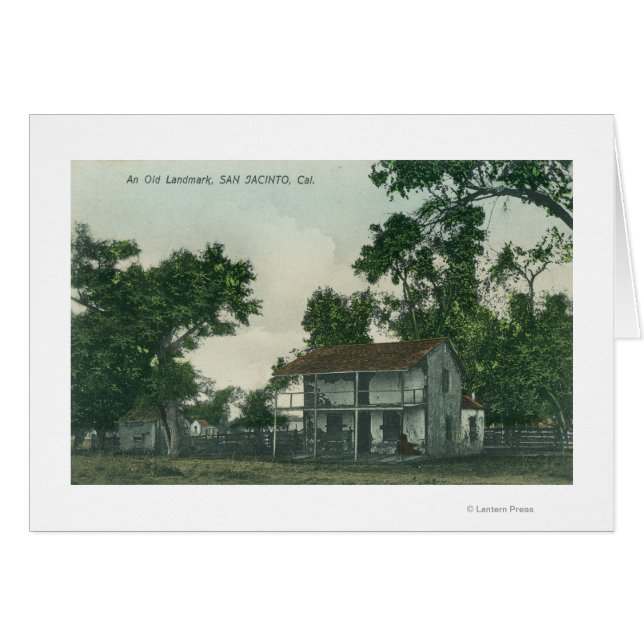 Een oude Landmark Scene (Voorkant Horizontaal)