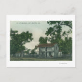 Een oude Landmark Scene Briefkaart (Voorkant)