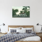 Een oude Landmark Scene Canvas Afdruk (Insitu (Slaapkamer))