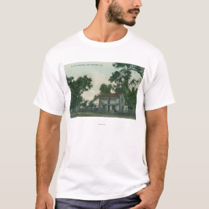 Een oude Landmark Scene T-shirt